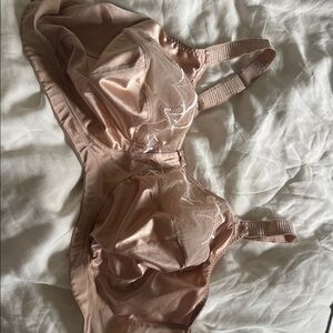 Elomi Satin Bra - Tan